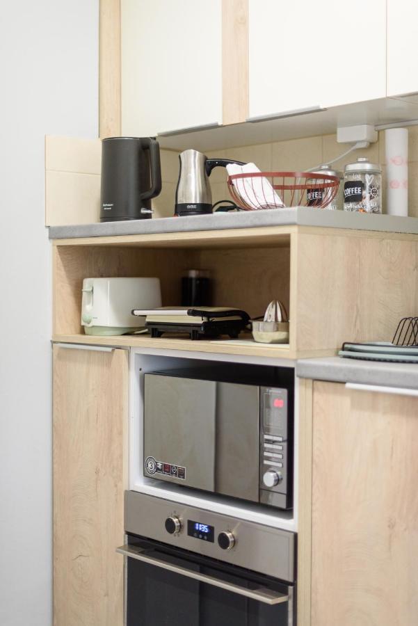 Patras' Hitech Apartment Bagian luar foto